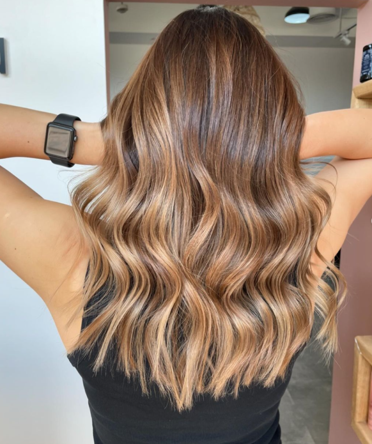 Trending: fall bronde balayage