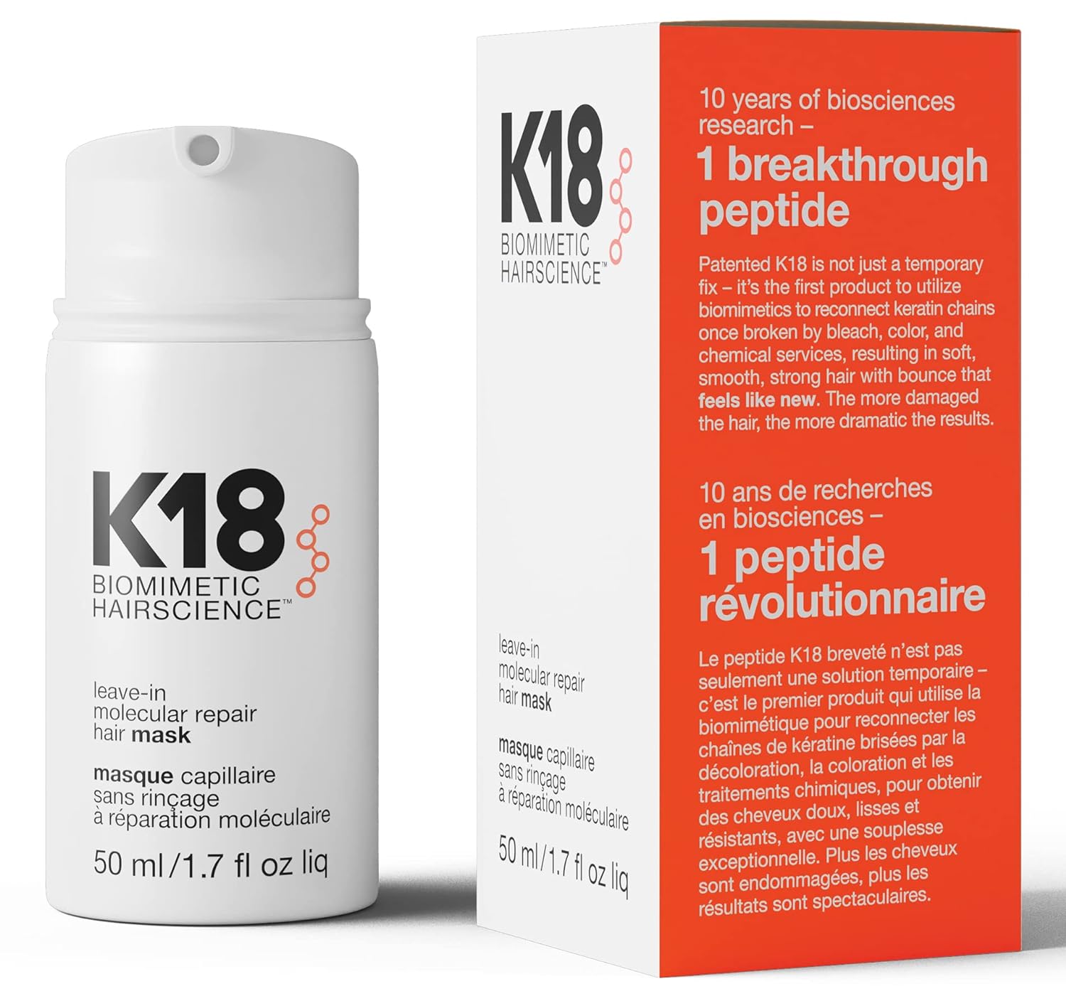 K18 Leave-In Molecular Hair Mask